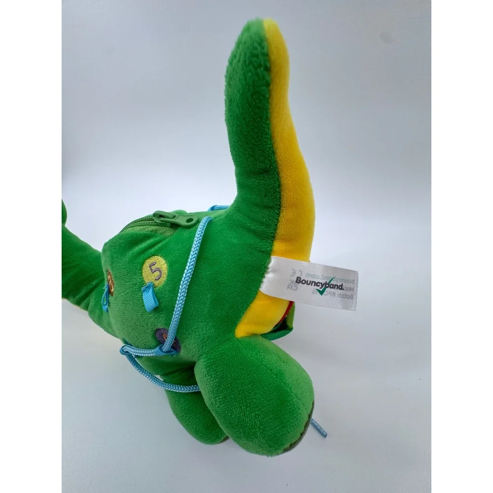 Sensory‎ Dinosaur Buckle Toy Toddler Busy Board Fine Motor Zipper Lacing  Plush
